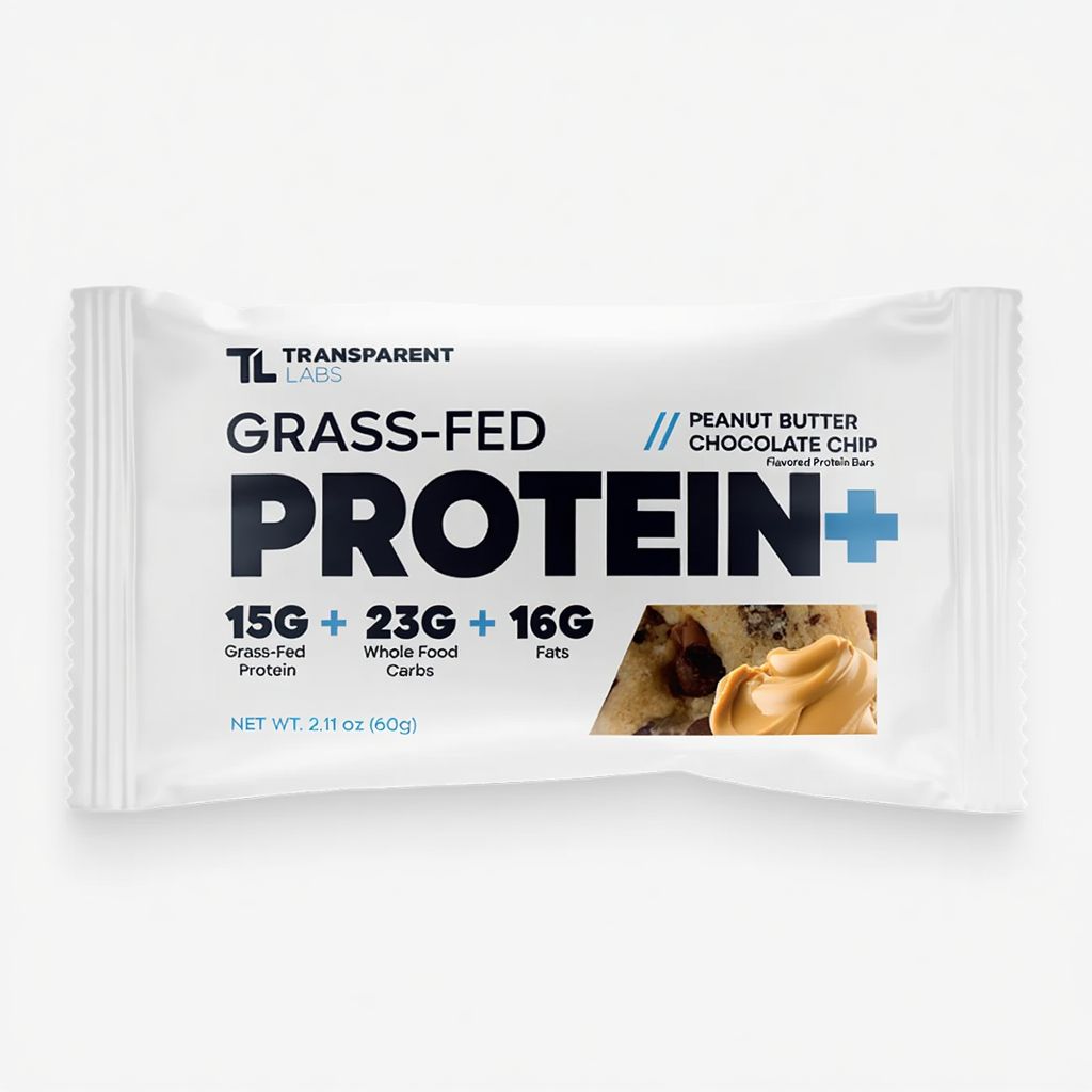 Grass-Fed Protein+ Bars- Chocolate Peanut Butter - Image 1