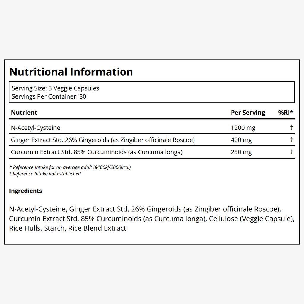 NAC + Ginger + Curcumin - Image 2
