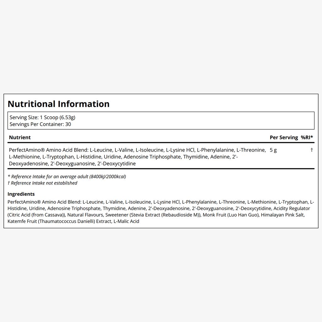 Perfect Amino Powder - Strawberry