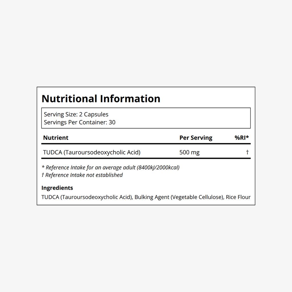 Pure TUDCA - 500 mg - Image 2