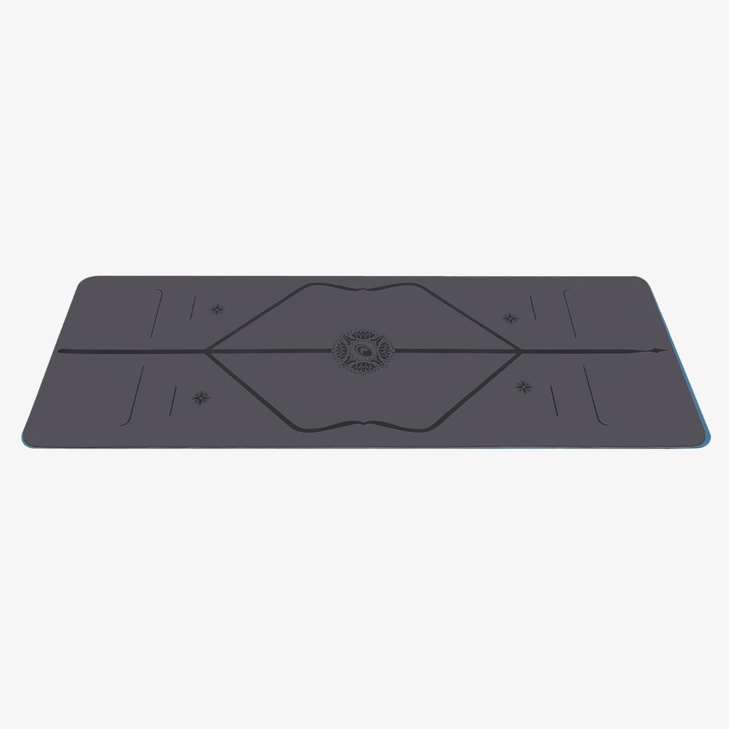 Liforme Expressions Yoga Mat - Gratitude Grey - Image 3