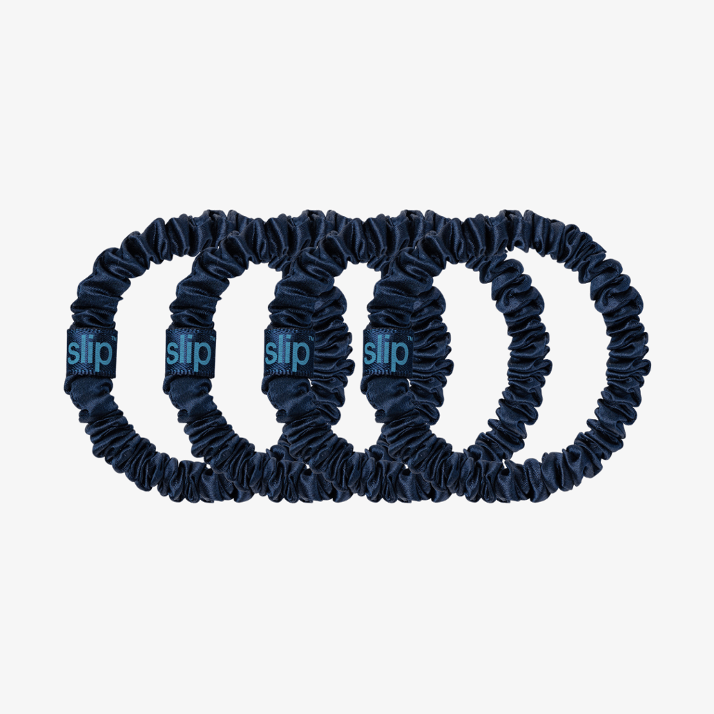 Skinny Scrunchies - Navy