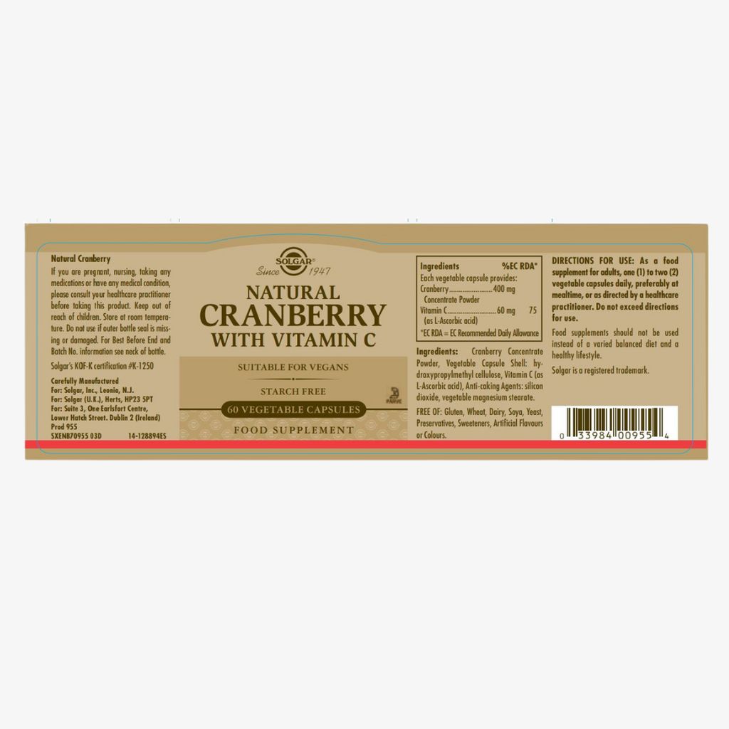 Cranberry Extract with Vitamin C - Image 2