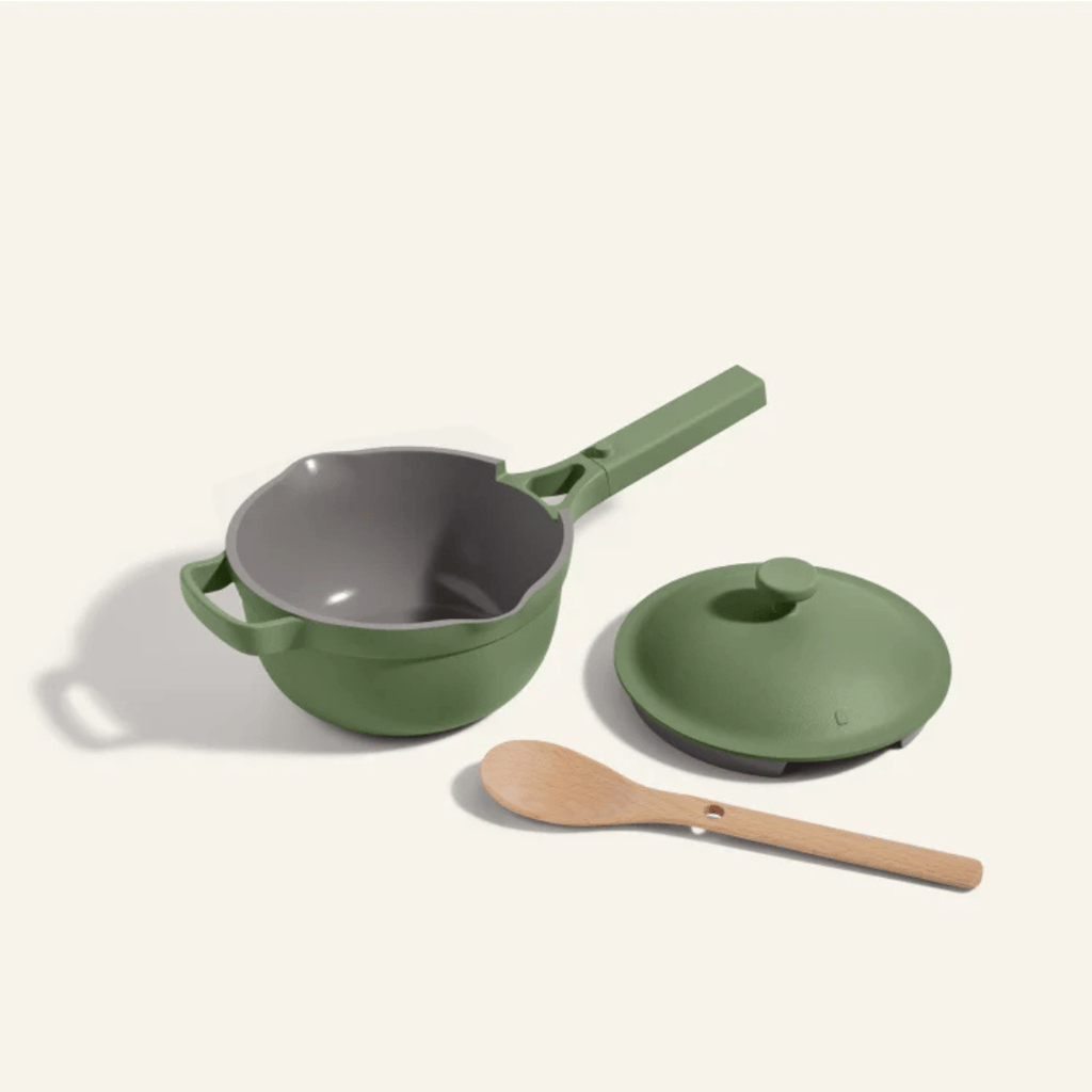 Ceramic Nonstick Perfect Pot 2.5 L - Sage - Image 2