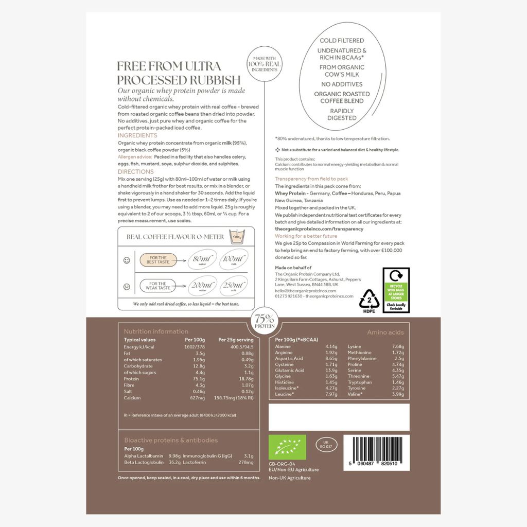Real Coffee Whey Protein - Image 2