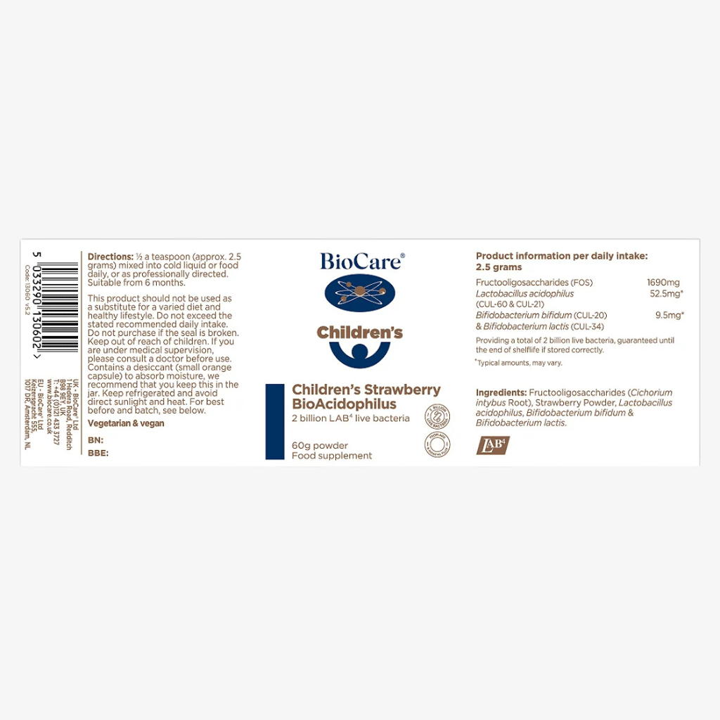 Children's Strawberry BioAcidophilus - Image 2