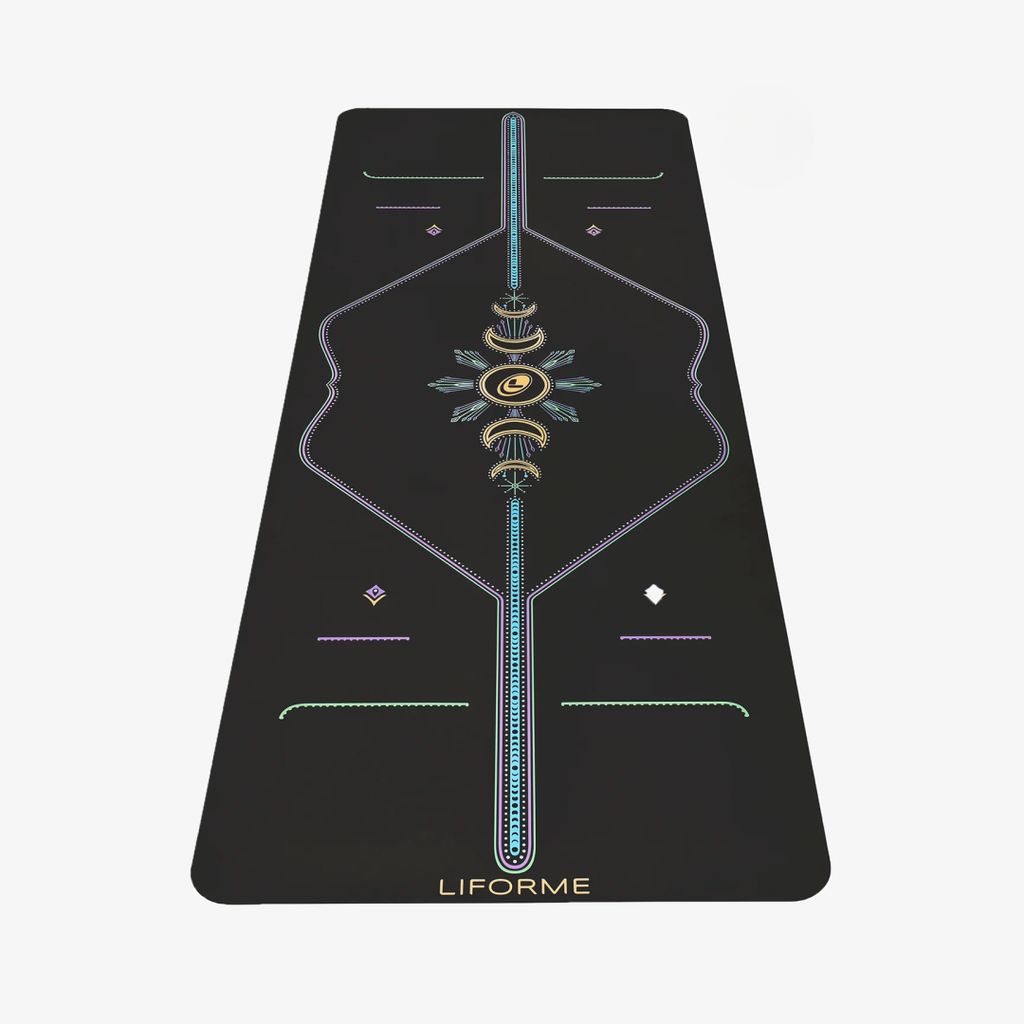 Cosmic Moon Travel Mat - Matte Black