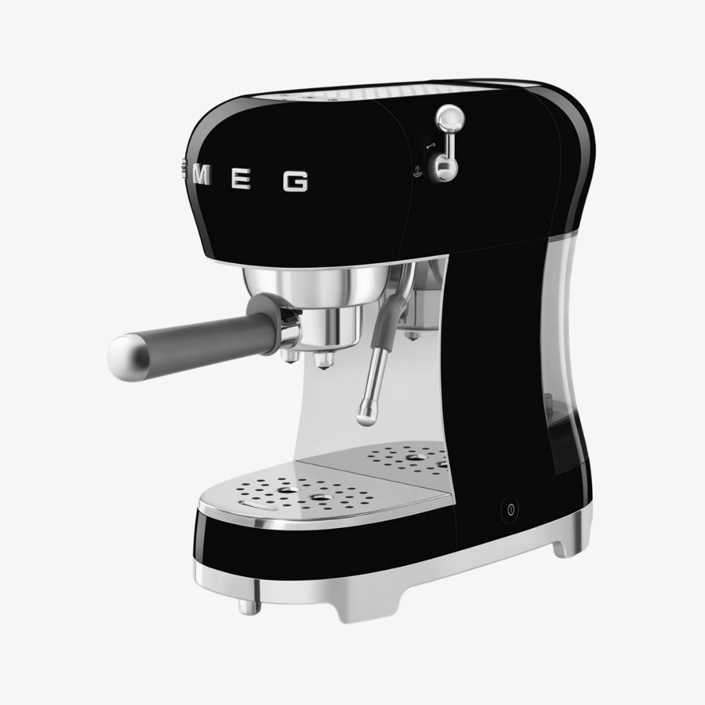 Espresso Coffee Machine - Black - Image 2