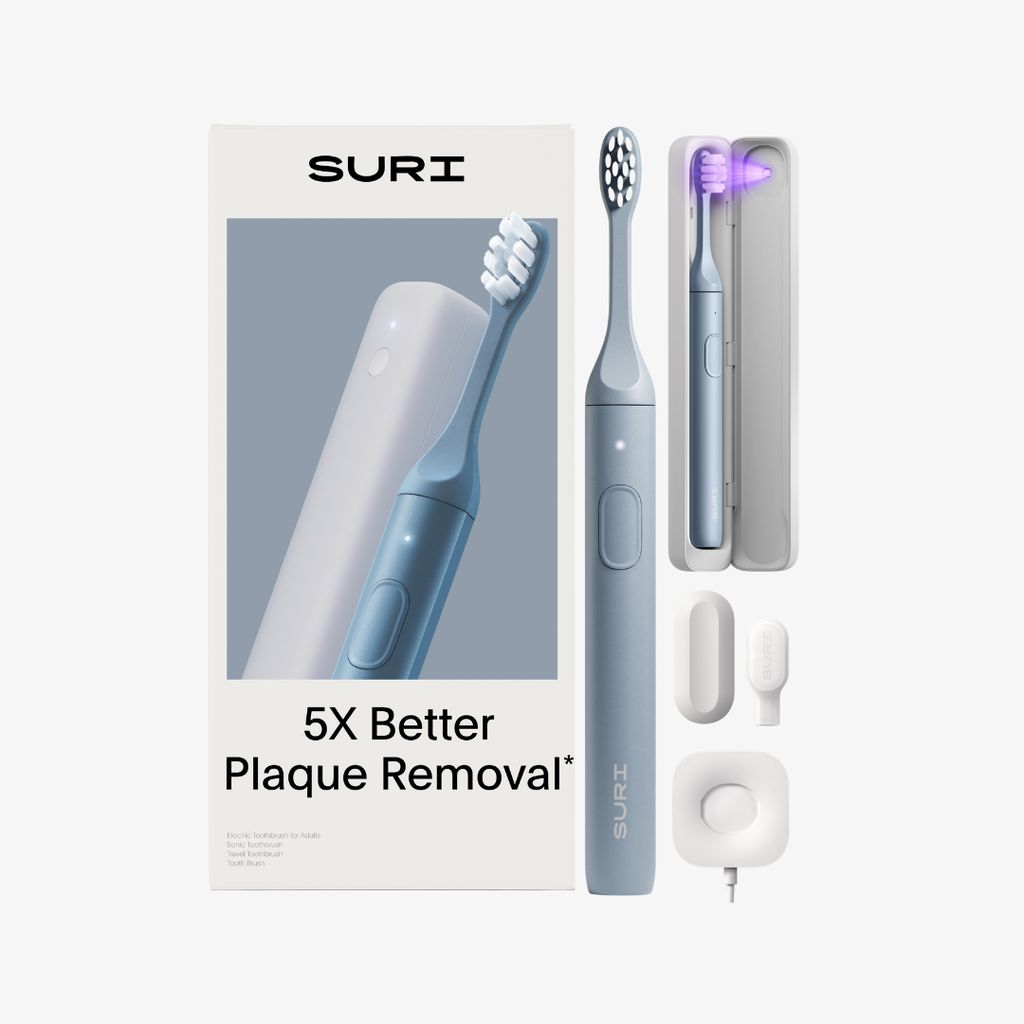 SURI 2.0 Sonic Electric Toothbrush with UV Cleaning Travel Case - Morning Waves
