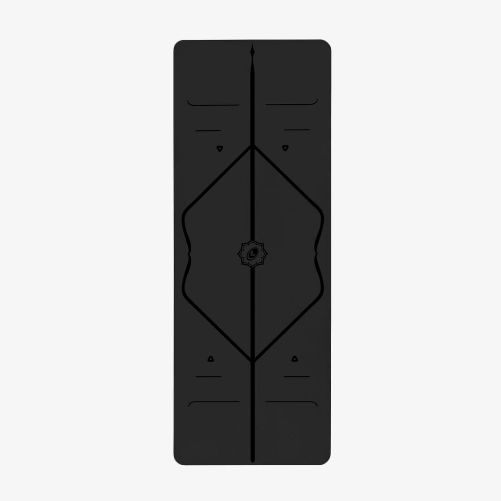 Liforme Classic Yoga Mat - Black - Image 2
