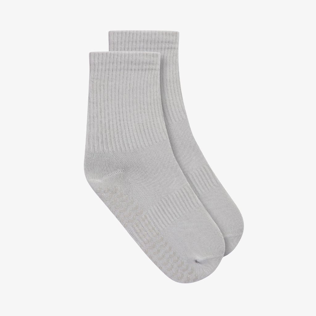 ÔWEAR Essentials Pilates Grip Socks - Timberwolf - Image 2