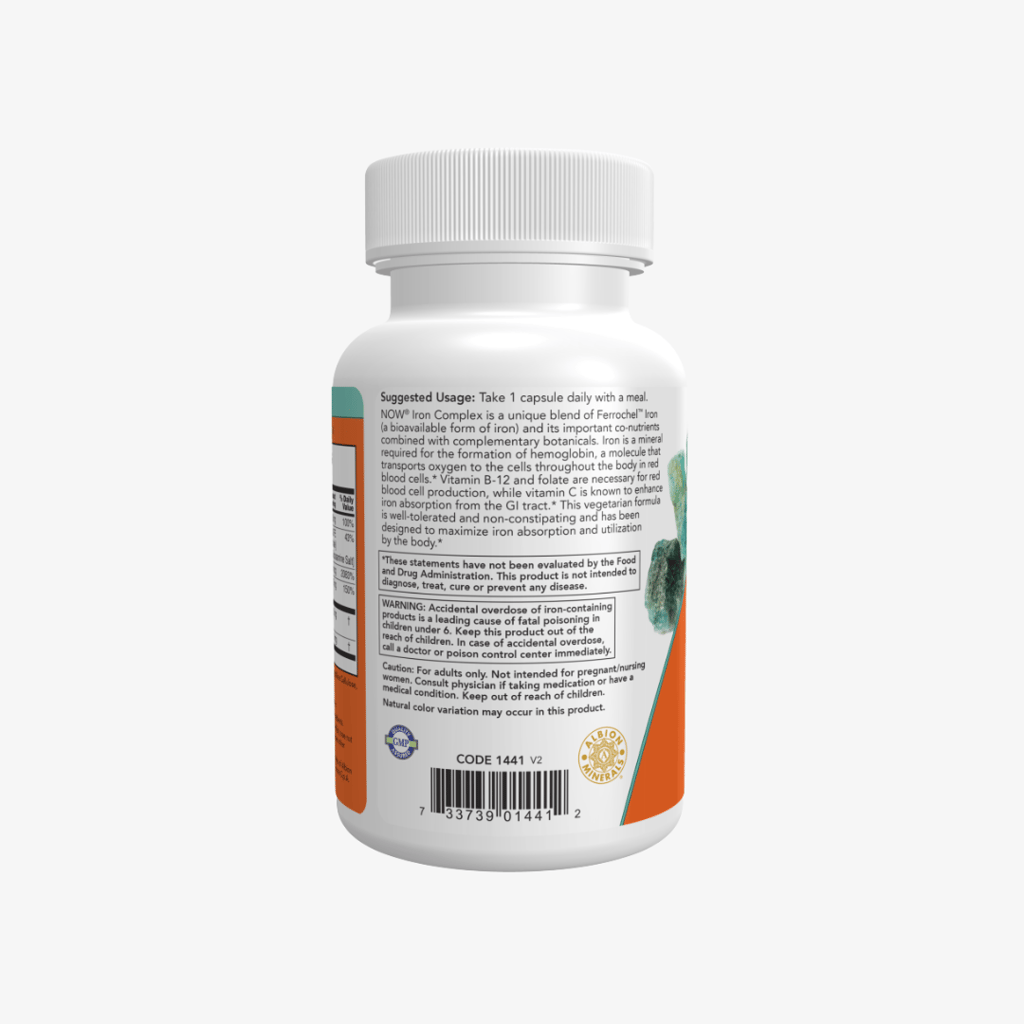 Iron Complex Vegetable Capsules - Image 3