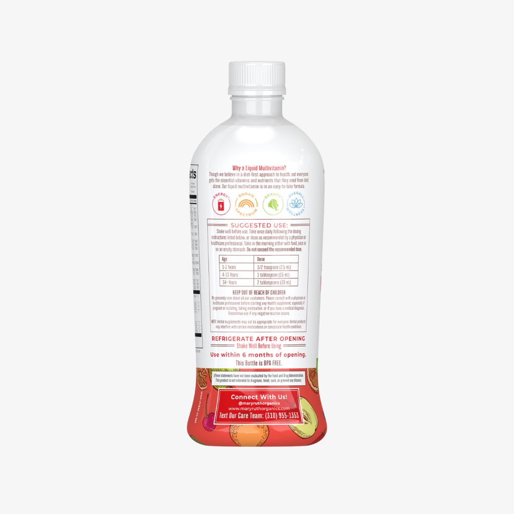 Liquid Morning Multivitamin Essentials+ - Fruit Punch - Image 4