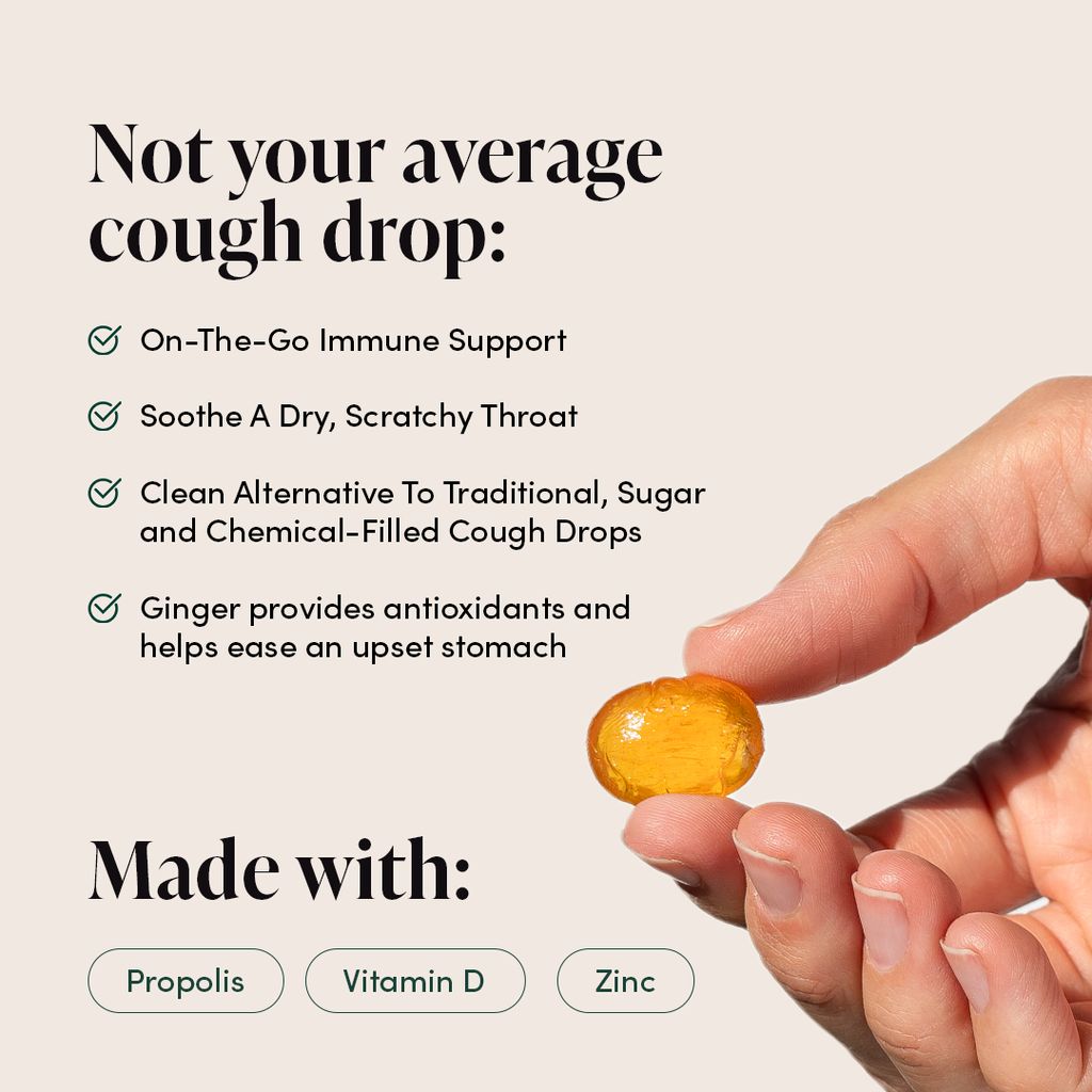 Propolis Soothing Lozenges - Ginger Lemon - Image 3