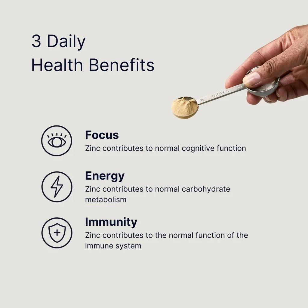 Lion's Mane Mushroom Extract Powder with Zinc - Image 4
