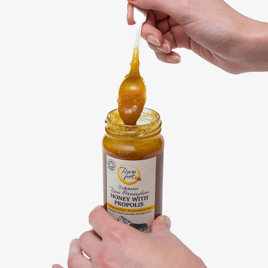 Raw Honeydew Honey with Propolis - Image 3
