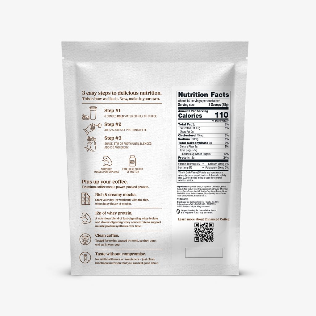 High Protein Iced Coffee - Mocha - Image 3