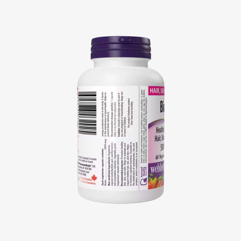Biotin 5000mcg - Image 3