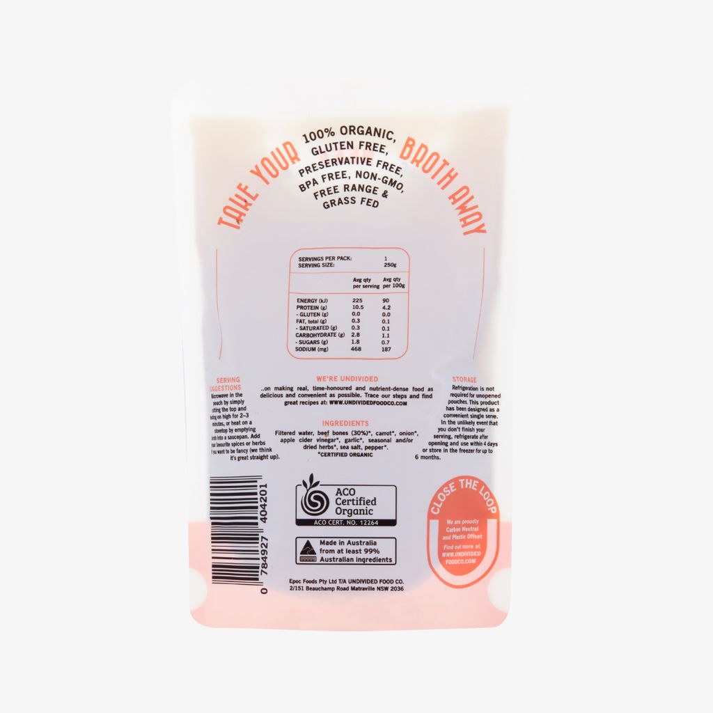 GOOD BONES TO GO 100% Beef Bone Broth - Image 3