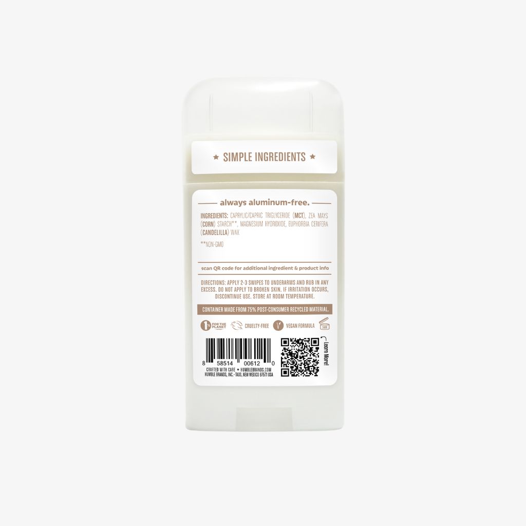 Baking Soda-Free Sensitive Skin Unscented Deodorant - Image 2