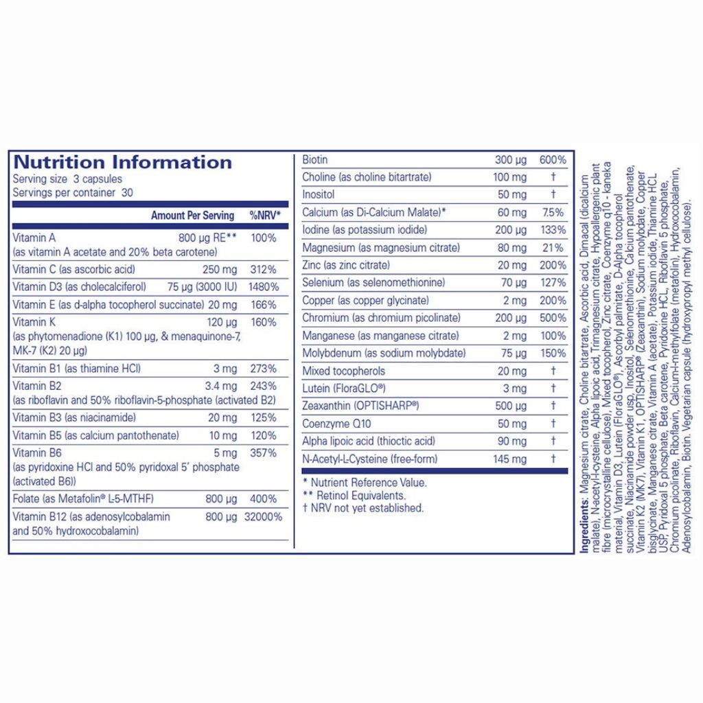 PureGenomics UltraMultivitamin - Image 2