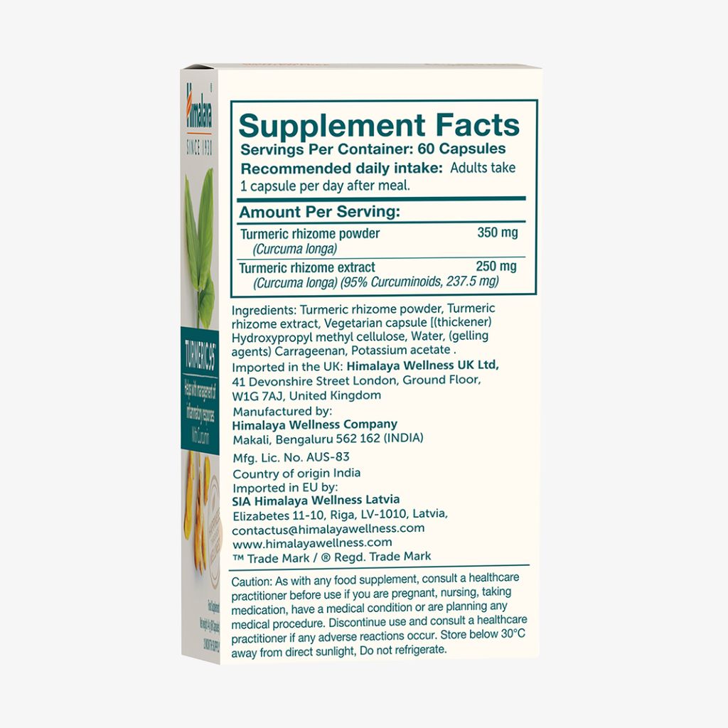 Himalaya Turmeric 95™ Capsules - Image 3
