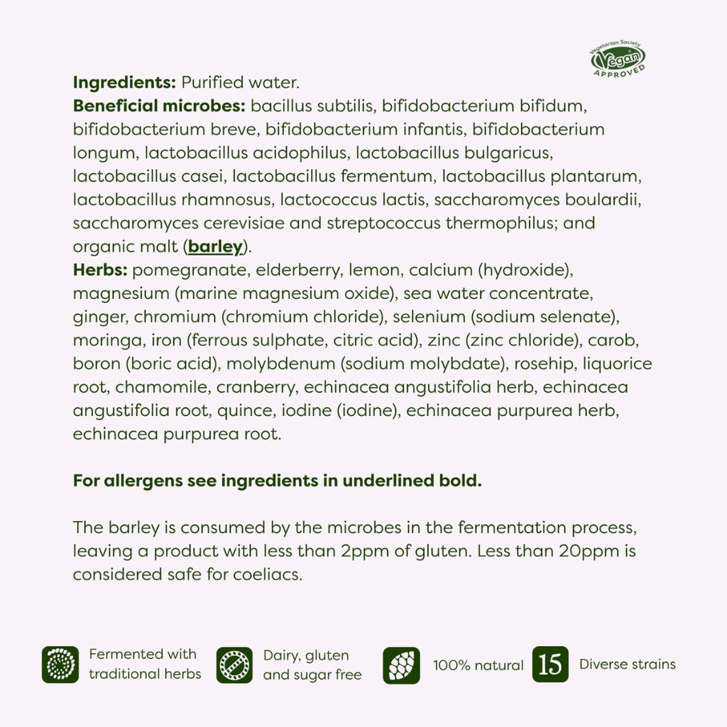 Kids - Liquid Probiotic with Elderberry and Chamomile - Image 2