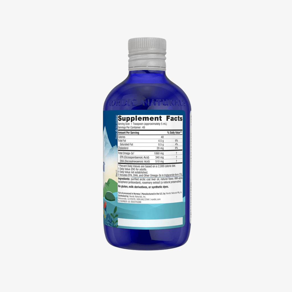 Arctic Cod Liver Oil Liquid - Orange - Image 3