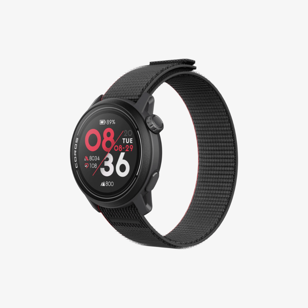 COROS PACE 3 Premium GPS Sport Watch - Black Nylon Band - Image 3