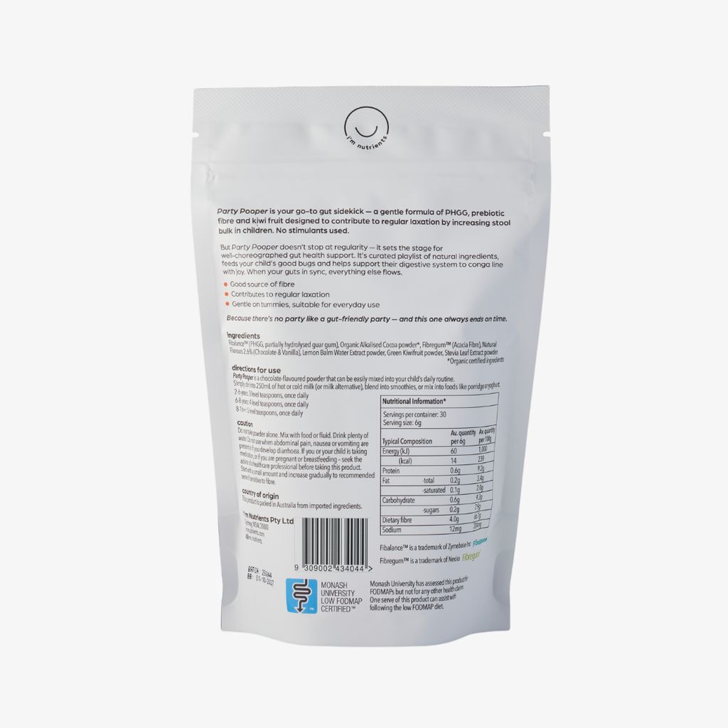 Party Pooper, Kids Gut Health and Regulariry Support - Image 2