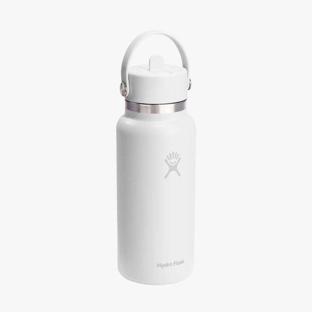 Wide Flex Straw Cap - White - Image 2