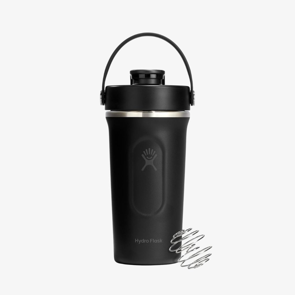 Insulated Shaker Bottle - Black - Image 2