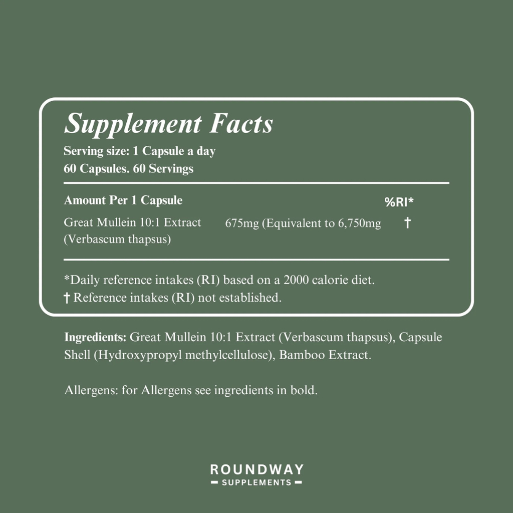 Mullien Leaf Capsules - Image 2