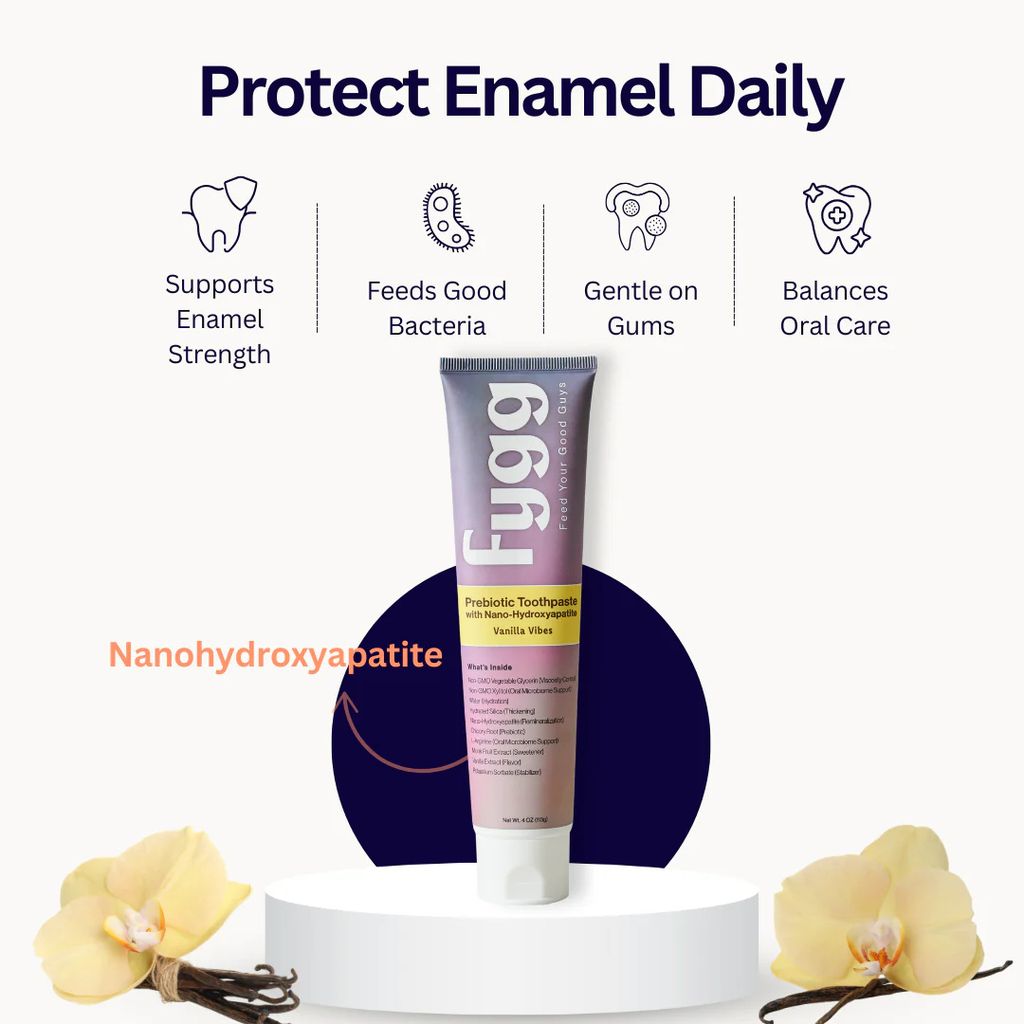 Nano-Hydroxyapatite Toothpaste with Prebiotics - Vanilla Vibes - Image 2