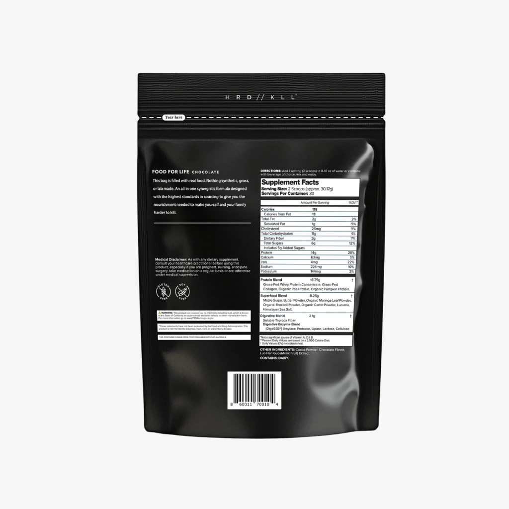 HRD // KLL Food for life - Chocolate - Image 5