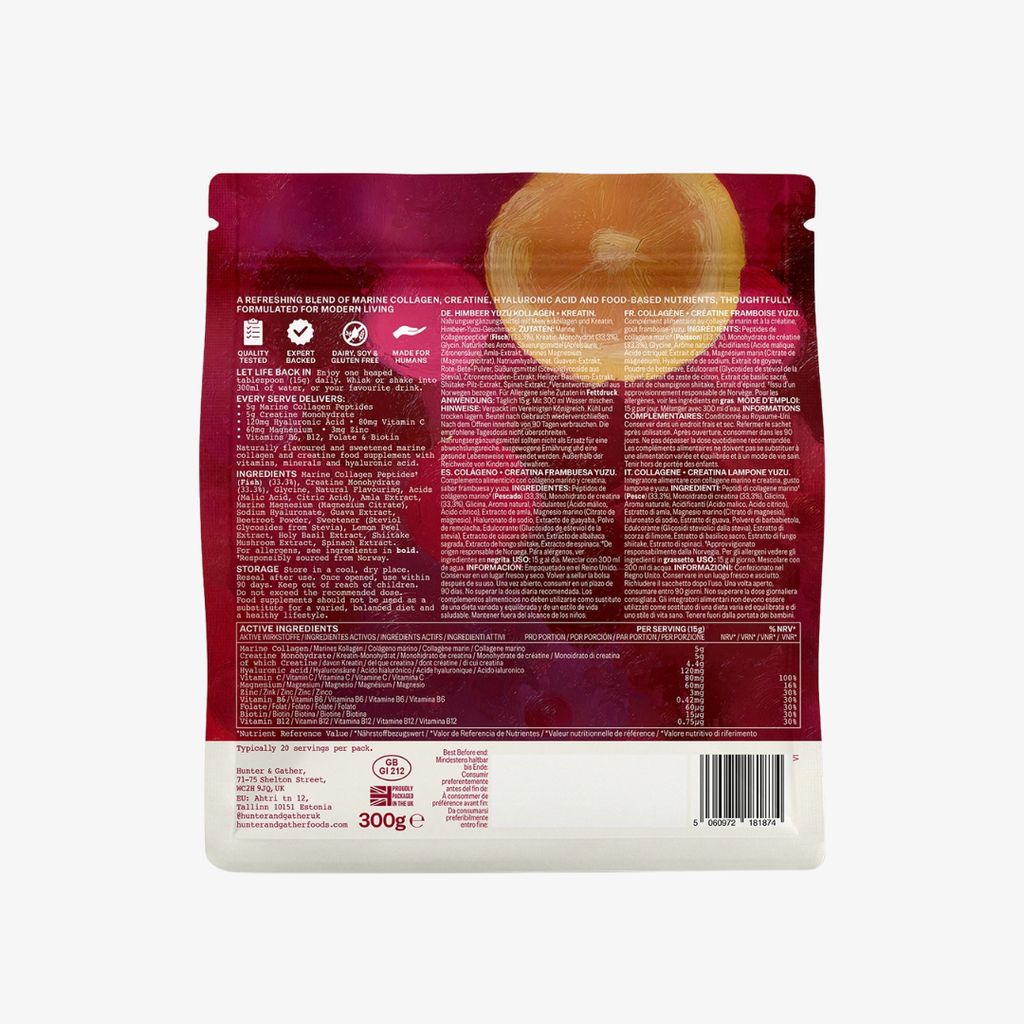 Marine Collagen and Creatine Raspberry & Yuzu - Image 2