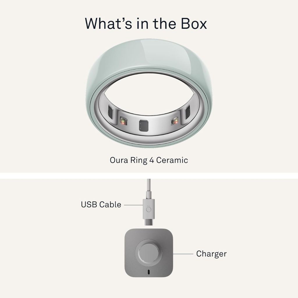 Oura Ring 4 Ceramic - Tide - Image 4