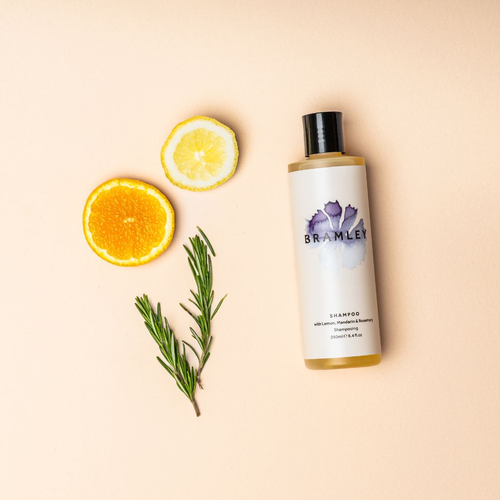 Shampoo with Lemon, Mandarin & Rosemary essential oils - Image 2