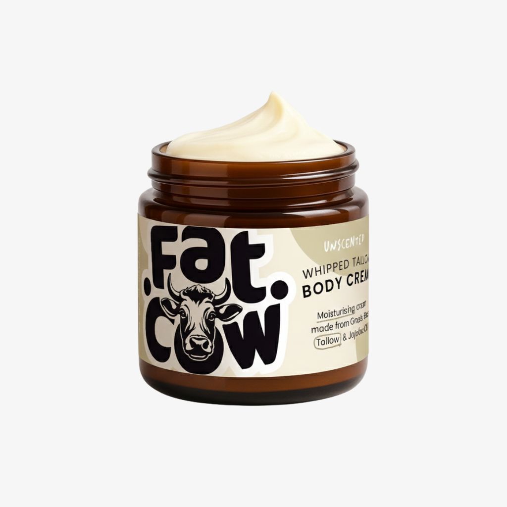 Grass-Fed Whipped Body Tallow Cream - Unscented