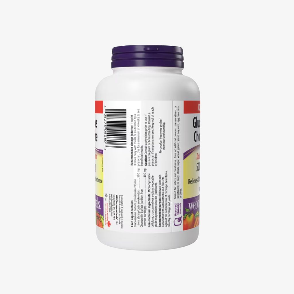 Glucosamine Chondroitin Double Strength 500/400mg - Image 3