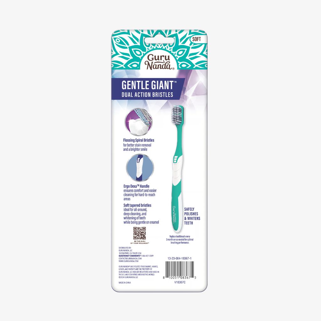 Gentle Giant Whitening Spiral Toothbrush - Image 2