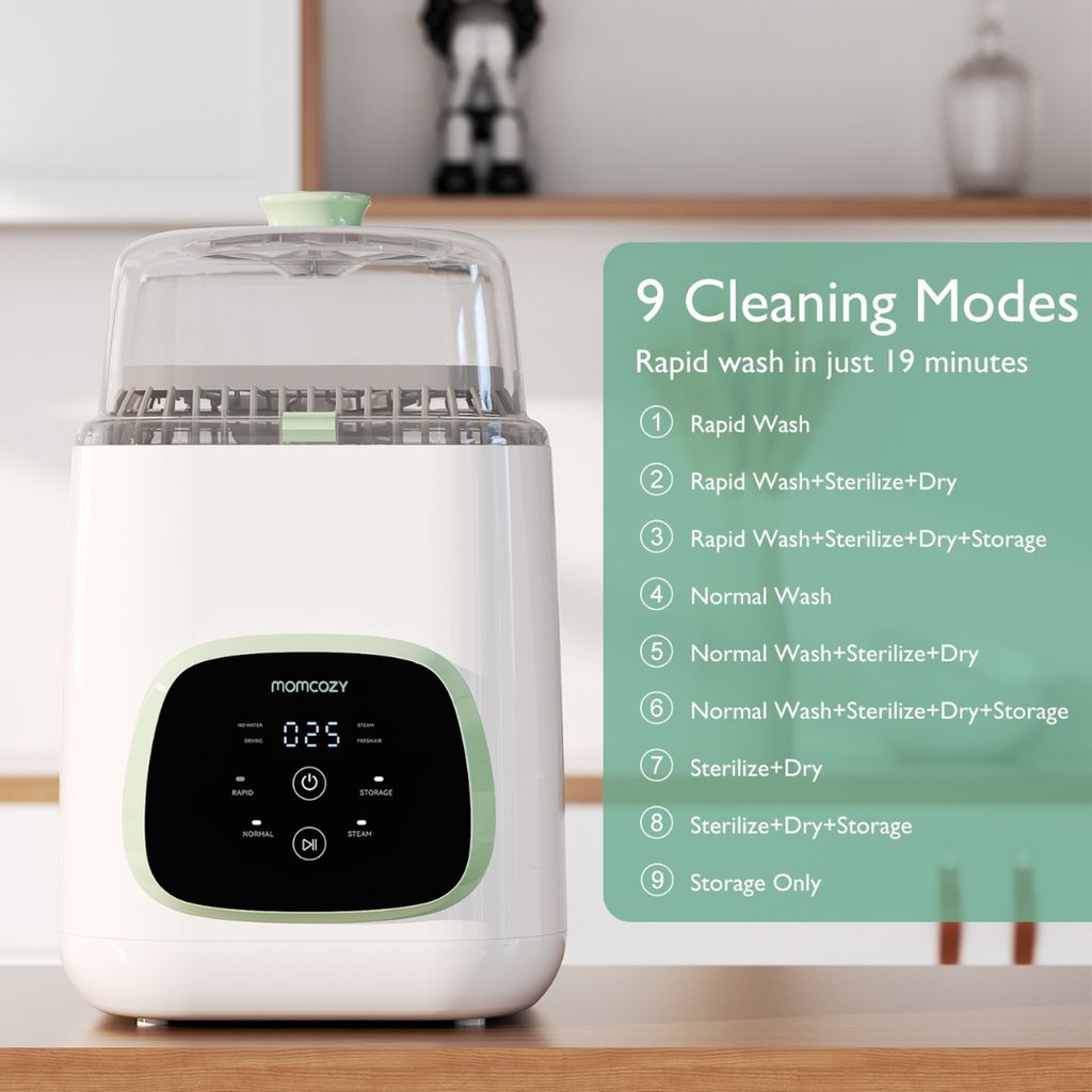 KleanPal Pro Baby Bottle Washer and Sterilizer - Image 2
