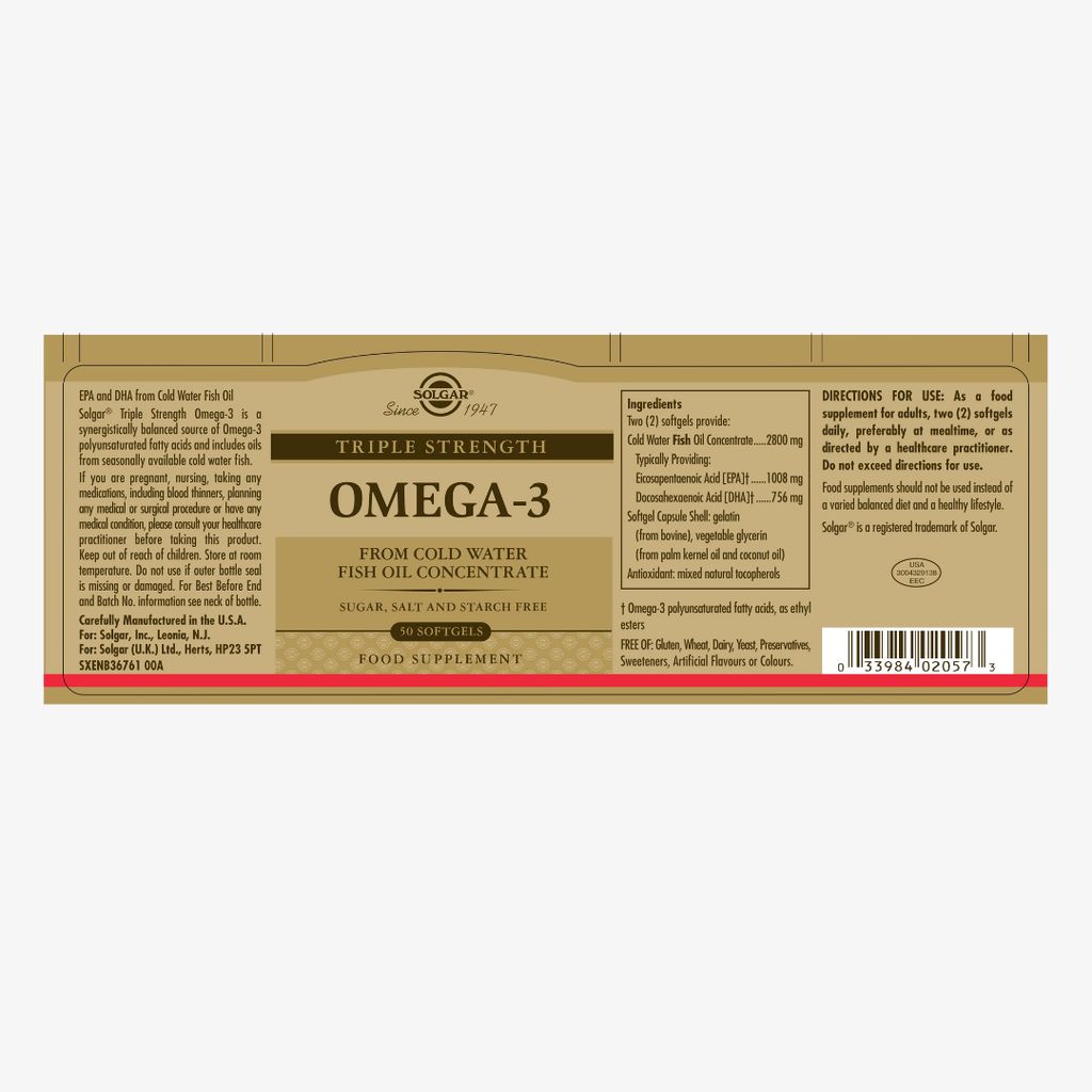 Triple Strength Omega-3 - Image 2