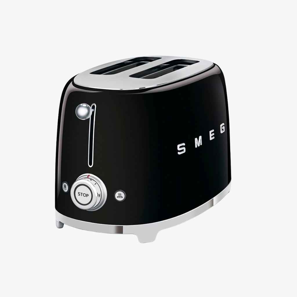 2 Slot Toaster Gloss - Black - Image 2