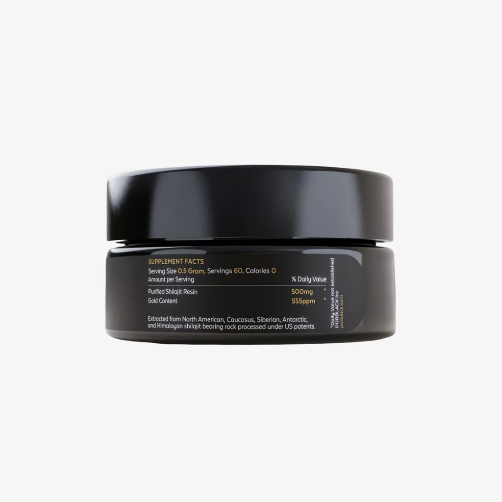 True Gold Shilajit Resin With 555 PPM Gold