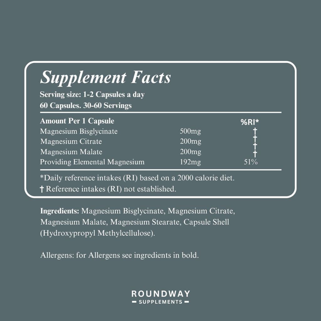 Magnesium Glycinate 3-in-1 Capsules - Image 2