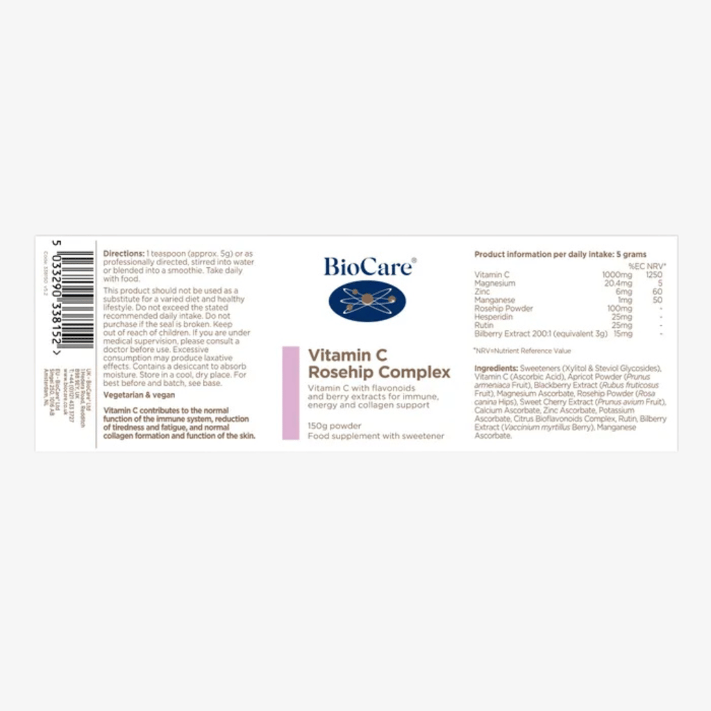 Vitamin C Rosehip Complex Powder