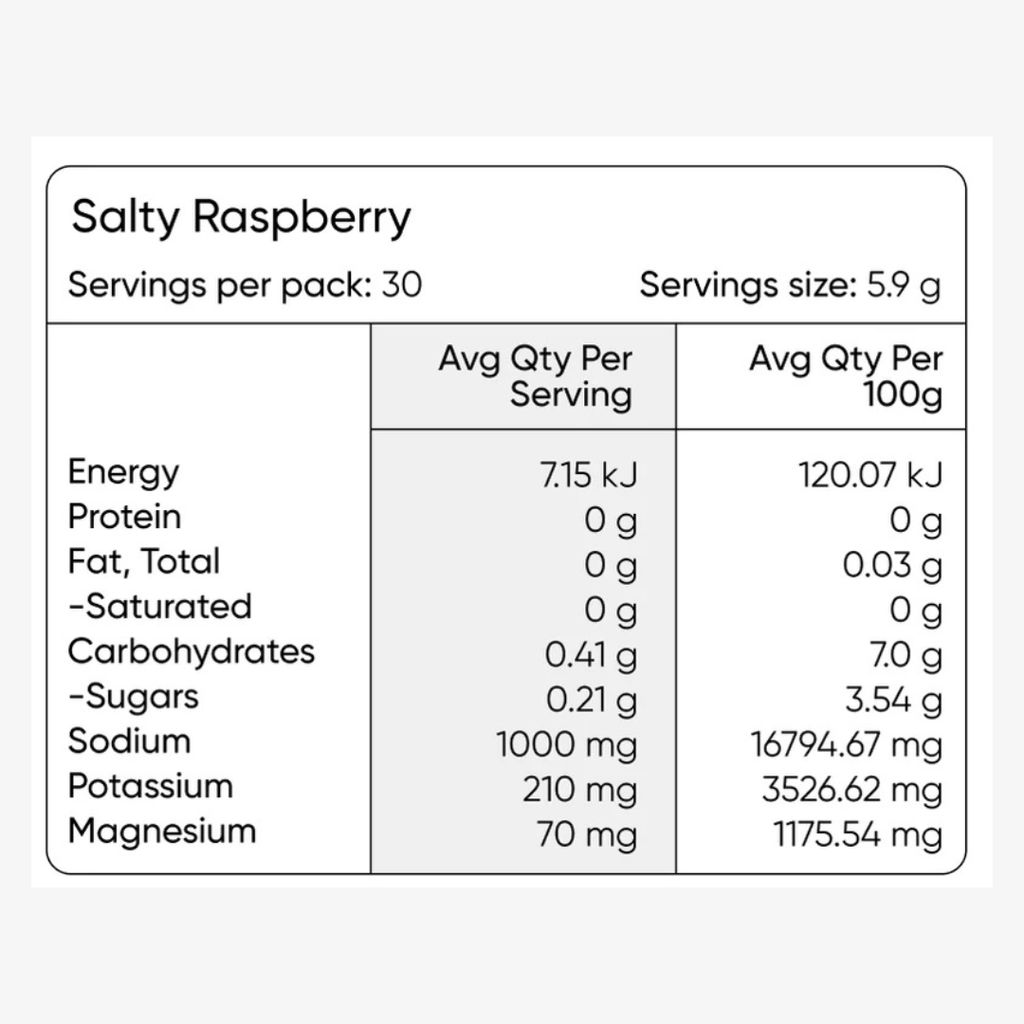 Everyday Hydration Salts - Salty Raspberry Tub - Image 2