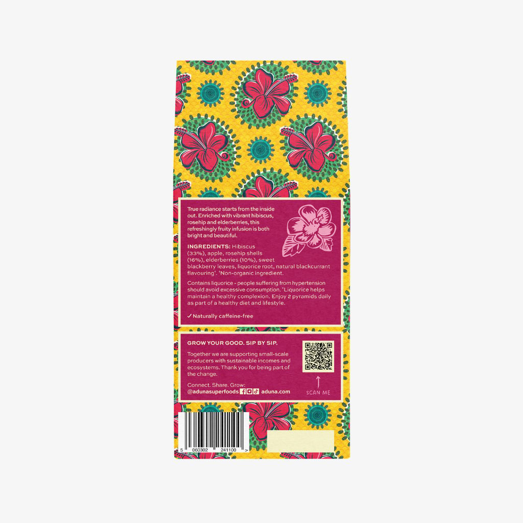Radiance Tea with Rosehip, Elderberry & Hibiscus - Image 2