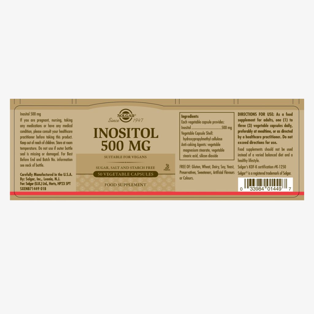 Inositol 500mg - Image 2